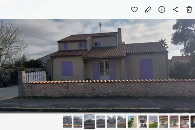 Image de jolie maison charentaise proche de la mer et plage, ideal pour une famille