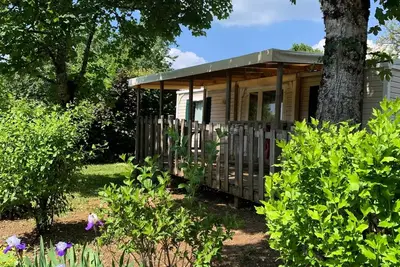 Image de Résidence mobile - adapté aux personnes à mobilité réduite +Terrasse Couverte 5 personnes