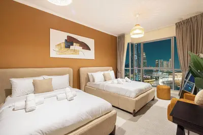 Image de Stunning 2Bedroom apartment with Iconic Burj & Fountain view
