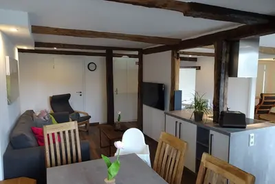 Image de Appartement \"Kleeblatt\" avec terrasse privée, jardin partagé et Wi-Fi