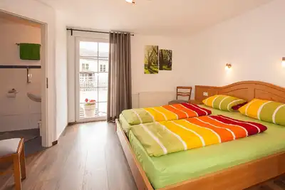 Image de Appartement \"Gänseblume\" avec terrasse privée, jardin partagé et Wi-Fi