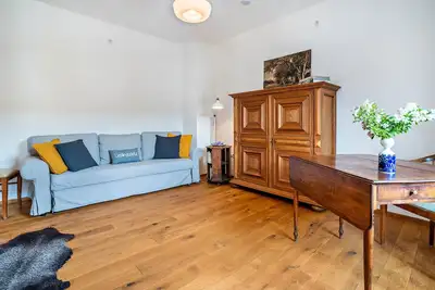 Image de Appartement 'Lehrerzimmer' avec vue sur les montagnes, terrasse partagée et Wi-Fi