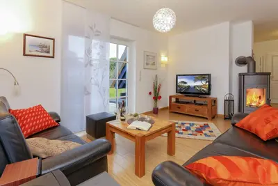 Image de Vacation home Am Achterwasser 38 in Zinnowitz - idyllic recreation with sauna and spa.