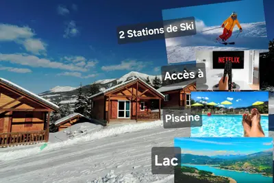 Image de Chalet Entier pour 5 personnes - Les Balcons du Grand Puy - Proche Ski & Lac