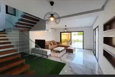 Image de Villa avec piscine Ă Djerba Tezdain vue sur mer