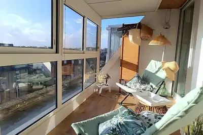 Image de Bel appartement 4 pers avec parking Wifi au centre-ville de Perros-Guirec
