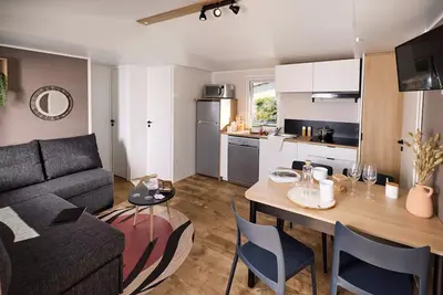 Image de Mobil Vanille Klimatisierte 3 Schlafzimmer 6 Personen