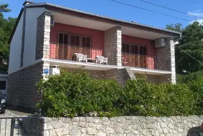 Image de Appartement de deux chambres avec la terrasse et la vue sur le mer Klenovica, Novi Vinodolski (A-23785-a)