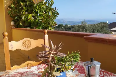 Family apartment facing the Gulf of Asinara
