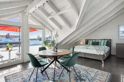 Image de Studio 'Hofolding' avec balcon et Wi-Fi