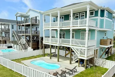 Image de Brand-New 5br 3. 5ba House, Ocean Views, Elevator, Pool, Dog Friendly, Sleeps 17
