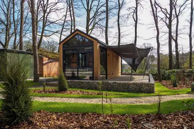 Tiny House with sleeping loft and terrace