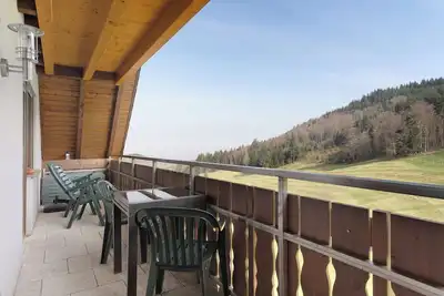 Image de Appartement 'B, 4 Sterne' avec vue sur les montagnes, jardin partagé et Wi-Fi