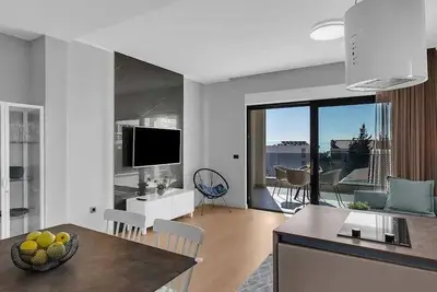 Image de Appartement de vacances Makarska pour 1 - 4 personnes avec 1 chambre à coucher - Logement de vacance