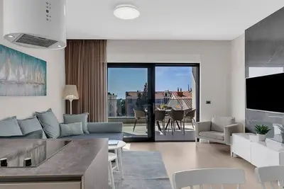 Image de Appartement de vacances Makarska pour 1 - 4 personnes avec 1 chambre à coucher - Logement de vacance