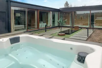 Image de Belle maison à Knebel avec WiFi
