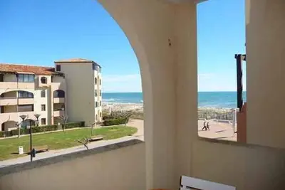 Image de Studio Cabine avec Terrasse et Parking à 100m de la Plage