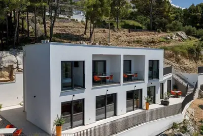 Image de Appartement de vacances pour 4 personnes env. 40 qmà Brela, Dalmatie (Centre de la Dalmatie)