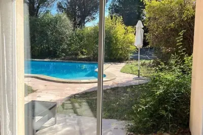 Image de Maison de vacances 'Avec Piscine' avec piscine privée, jardin privé et Wi-Fi