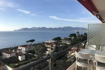 Image de Appartement en dernier étage avec vue mer