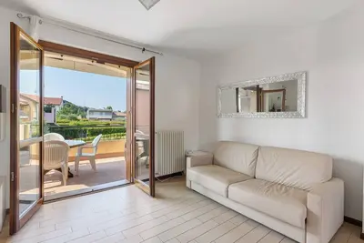 Image de Maison de vacances 'Casa Vacanze Da Ricky' avec piscine partagée, Wi-Fi et climatisation