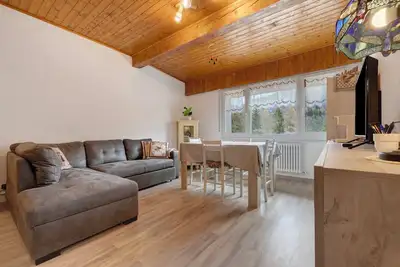Image de Appartement 'San Valentino' avec vue sur les montagnes, jardin partagé et Wi-Fi