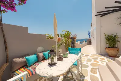 Image de Maison hôtes 'Anchor Room' avec vue sur la mer, Wi-Fi et climatisation