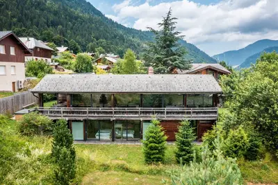 Image de Chalet \"Bella\" avec vue sur les montagnes, terrasse privée et Wi-Fi