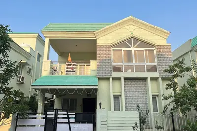 Image de Spacious 4-bedroom villa with WiFi and Ac in wonderful Hyderabad