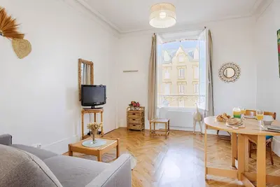 Image de Studio cosy avec vue sur mer à Cabourg, idéal pour deux