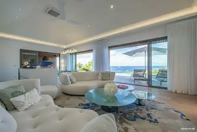 Image de Villa neuve 3 Chambres à Lurin, 2 piscines, vue mer Sunset, proche de Gustavia