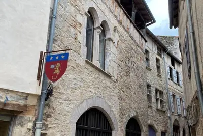 Image de Le Cluzel, townhouse (max8) in St Antonin Noble Val + optional apartment (max4)