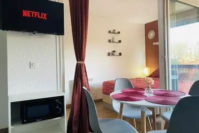 Image de 💐 Bel appartement aux Capellans avec loggia & Wifi 💐