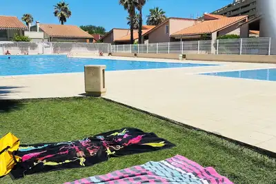 Image de 🎾 Bel appartement dans résidence de standing au Port avec piscine et tennis 🎾