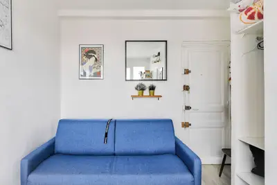 Image de Studio vue sur les toits de Paris à 2min du métro
