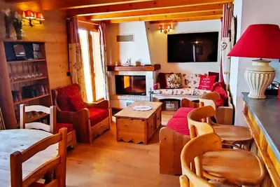 Image de Charmant chalet à Isola 2000 avec cheminée
