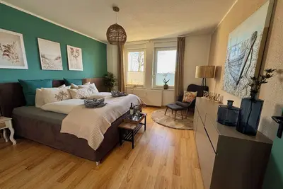 Image de Vacation apartment 1 in the Beachhouse on Lake Goitzsche - close to the beach & family-friendly