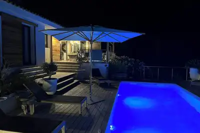 Image de Villa tout confort pleine vue sur la baie de Porto vecchio. a 10mns du centre