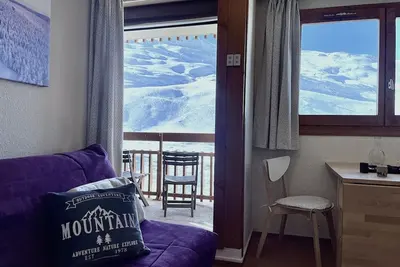 Image de (7. B17) Appartement skis aux pieds Les Menuires