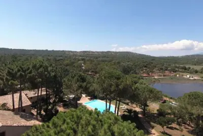 Image de 2villa mitoyennes, petite vue mer, 150m de la plage, mer turquoise, Piscine, Nature❤️