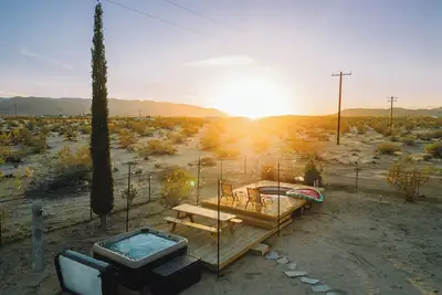 Image de Spacious 4-bedroom house with Ac and WiFi in lovely Joshua Tree