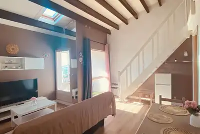 Image de ⛵ Bel appartement mezzanine au Port avec Parking & vue sur les montagnes ⛵