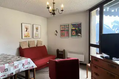 Image de 2 Zimmer für 6 Personen, Südausrichtung mit schönem Blick auf das Tal