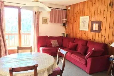 Image de Agréable 2 pièces pour 6, entrée privative dans une petite résidence à Pra Loup