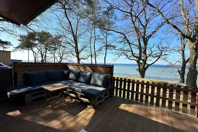 Image de Surf-Bungalow In Erster Reihe' avec vue sur la mer, terrasse privée et Wi-Fi