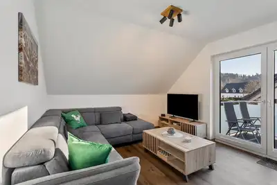Image de Appartement \"Eierschale\" avec vue sur les montagnes, balcon et Wi-Fi