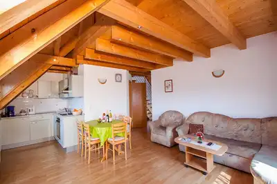 Image de Appartement \"B\" avec vue sur le lac, balcon et Wi-Fi