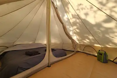 Image de Double Tentes Pour 4 Personnes Au CŒUR De La Nature! Espace Orchidée!