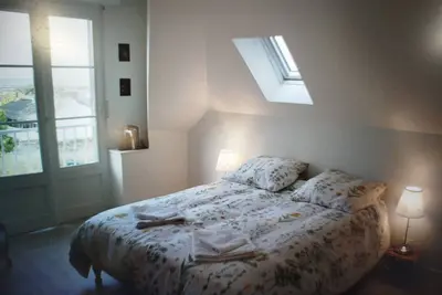 Image de Appartement des remparts, sur les hauteurs de Guérande, vue marais salant