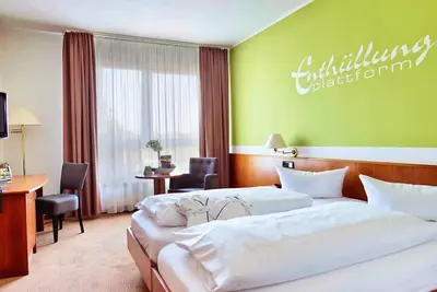 Image de Double room, shower, Wc - Hotel Sportwelt Radeberg